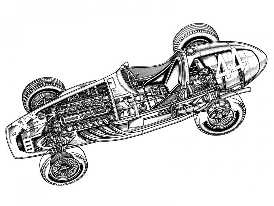  Ferrari 625 1954 года  (фото 2 из 5)
